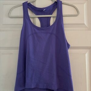 Lululemon Swiftly Tech 2.0 Full Length Tank Top in Charged Indigo size 8